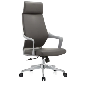 PU Leather Office Chair Synthetic Leather Swivel Boss Chair in dubai