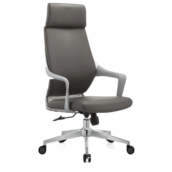 PU Leather Office Chair Synthetic Leather Swivel Boss Chair in dubai