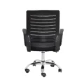 Medium Back Office Revolving ChairDark Black - Image 3