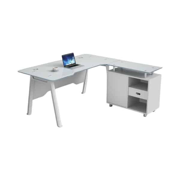Evergreen Glass Office Table - Image 2