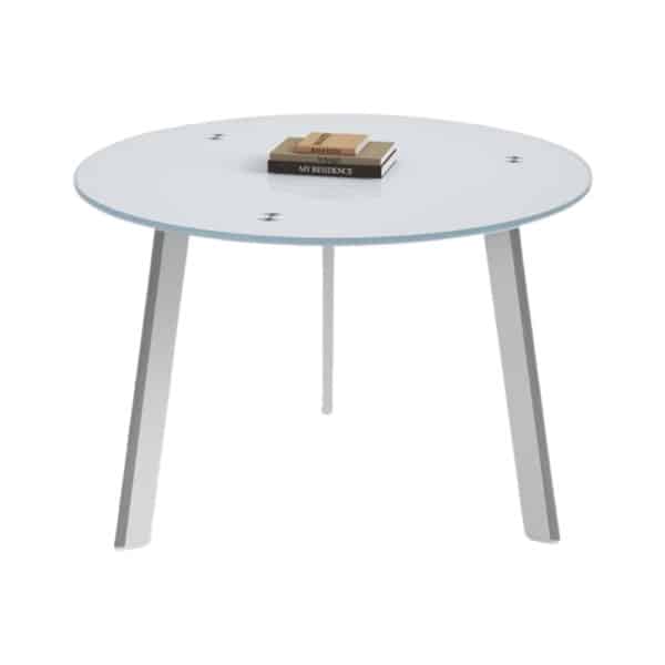 Buy Evergreen Glass Round Meeting Table