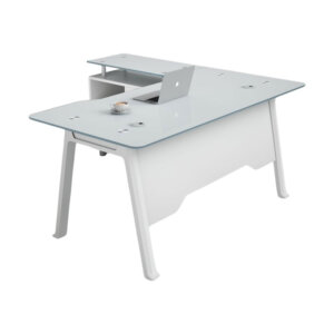 shop Evergreen Glass office Table