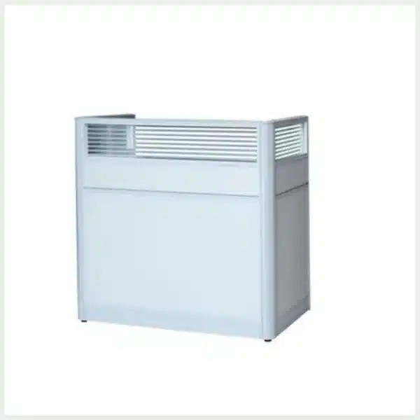 Cubicle Single Line Fixing Office Workstation White - Image 2