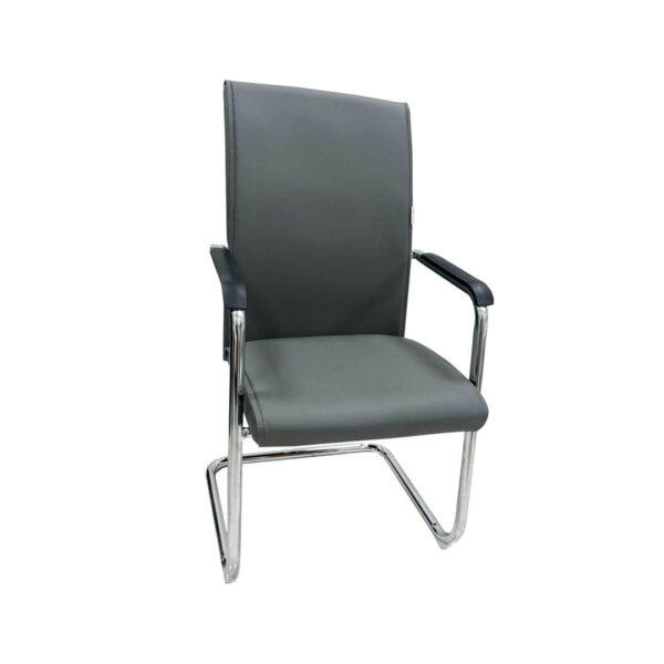 Evergreen Furniture Sleek Visitor Chair-Grey - Image 1