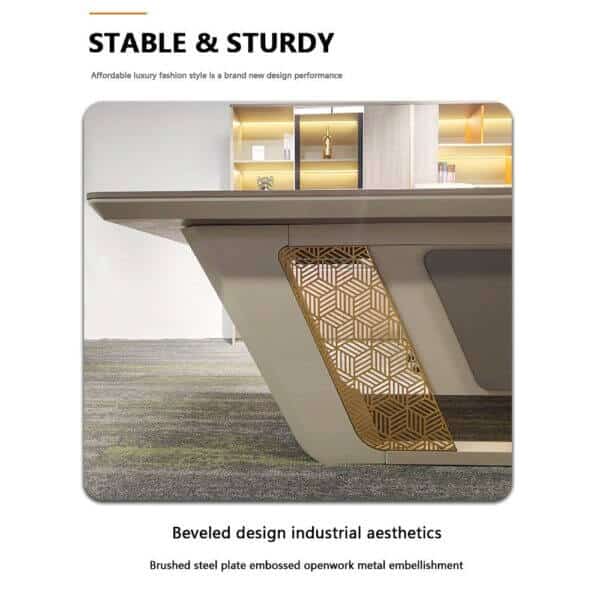 Executive Luxury Office Desk - Image 3