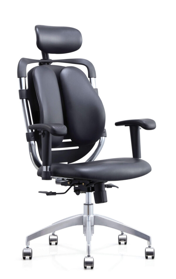 Luxury Executive Leather Office Chair - Image 3