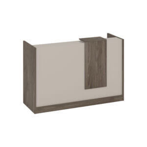 buy this Wooden Reception Counter Walnut Khaki