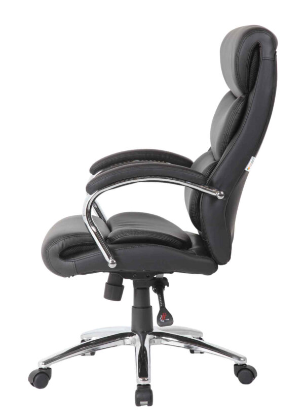 Summit PU Leather Executive High-Back Office Chair - Image 3