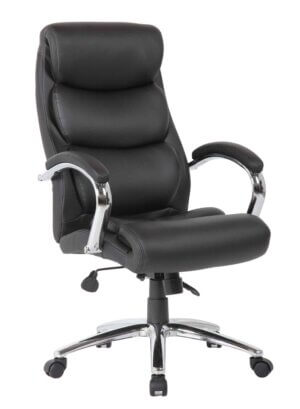buy Summit PU Leather Executive High-Back Office Chair