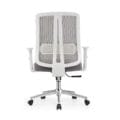 Ergonomic Mesh Medium-Back Office Chair White - Image 2