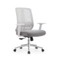 Ergonomic Mesh Medium-Back Office Chair White - Image 4