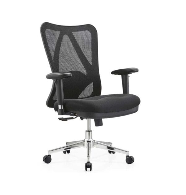 ErgoMesh Medium Back Office Chair Black - Image 4