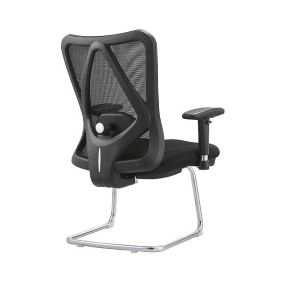 ErgoMesh Black Visitor Office Chair - Image 4