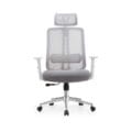 Ergonomic Mesh High-Back Office Chair White